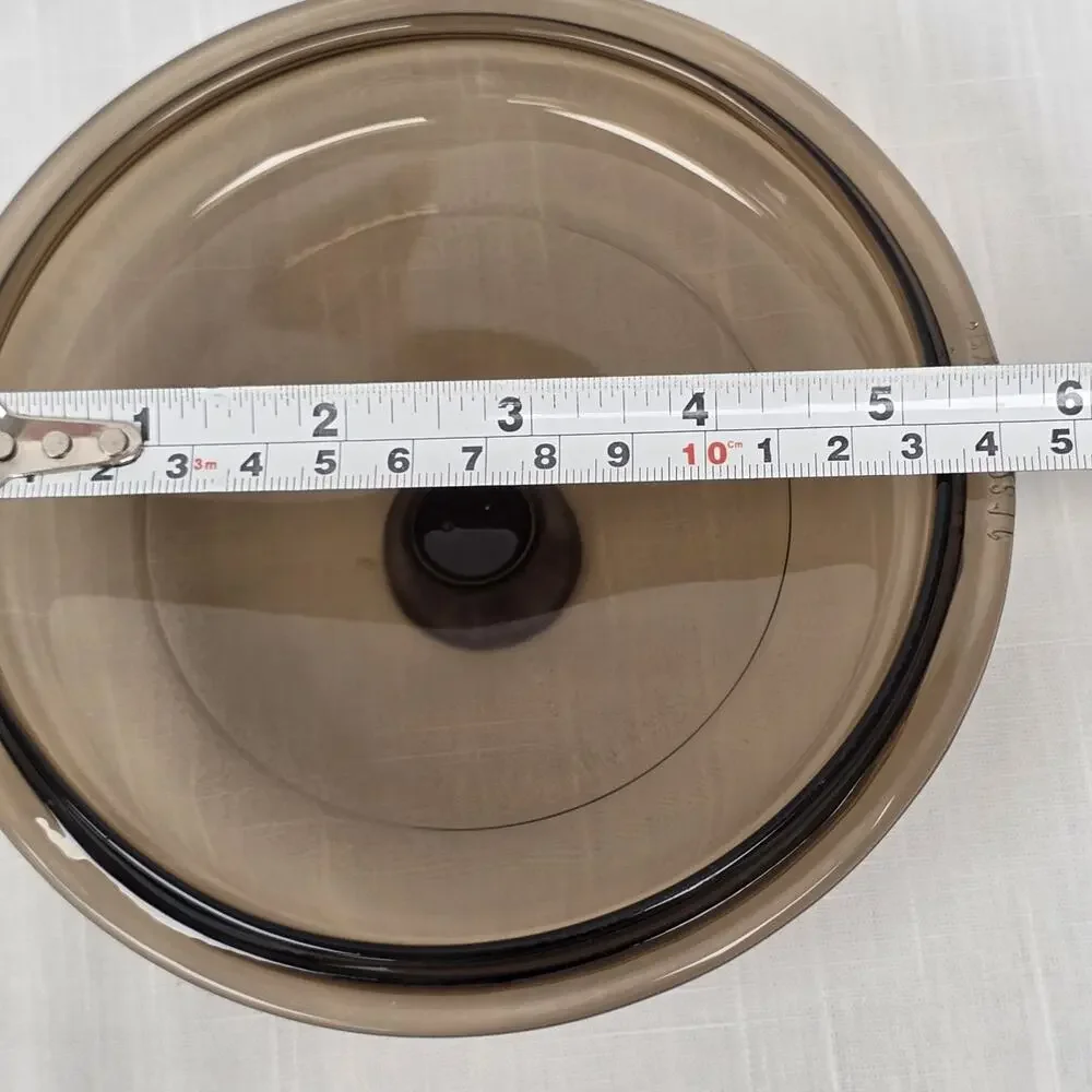 Pyrex P81C Amber Glass Replacement Lid 5.5